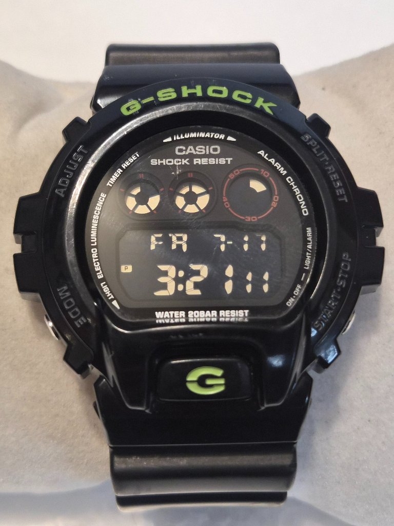 Casio G Shock Digital Matte Black